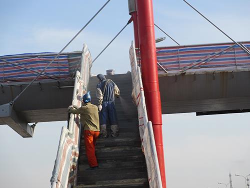 橋梁防護(hù)聚脲施工